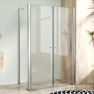BETA COMBI Chrom 95x100 Clear Obdĺžnikový sprchovací kút bez vaničky